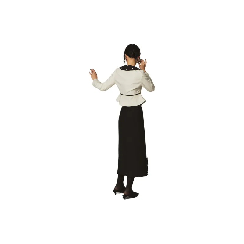 CatPunch Casual Long Skirts Women's Black-3