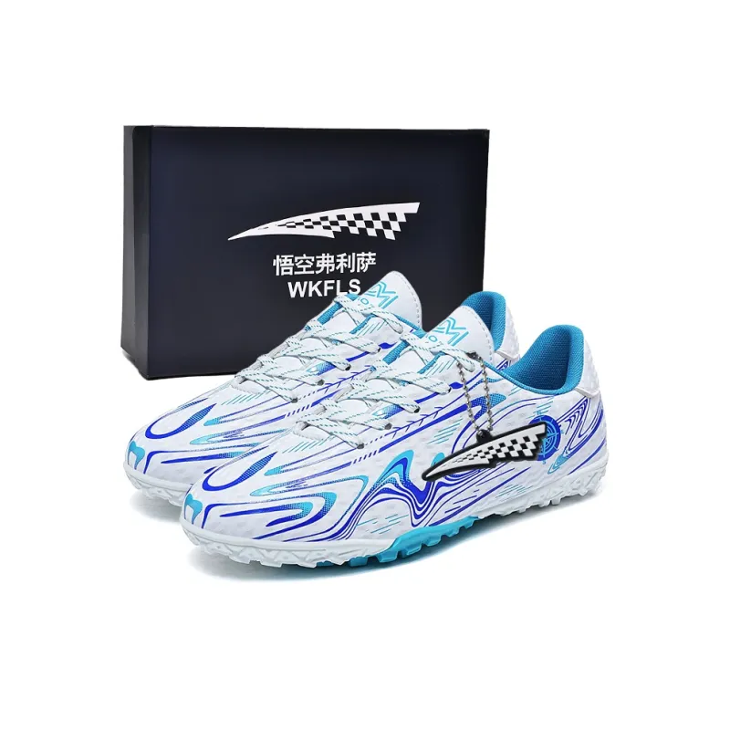 Goku Frieza FG Rubber Long Studs Artificial Ground Cushioned Slip-Resistant Abrasion-Resistant Soccer Shoes Unisex-8