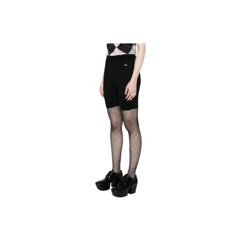 Vivienne Westwood Bea Logo Embroidered Shorts-6