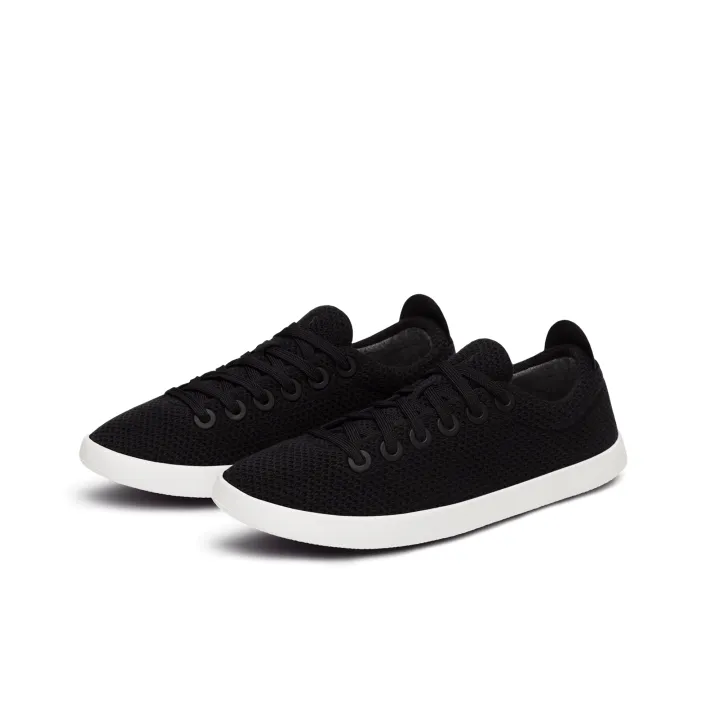 Allbirds Tree Piper Slip-Resistant Low-Top Skateboard Shoes Women's Black White-3