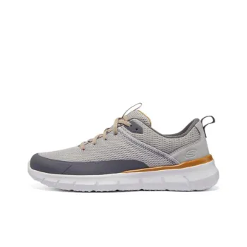 Skechers Del Retto Anti-Slip Wear-Resistant Low-Top Casual Shoes Men's Gray