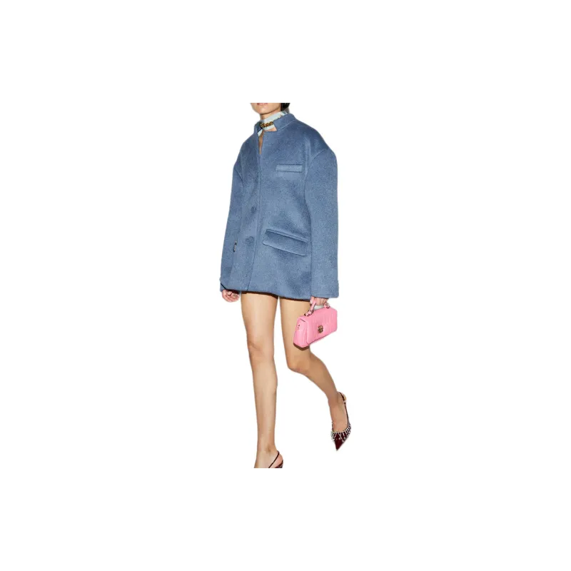 GUCCI Drop Shoulder Oversized Jacket-4