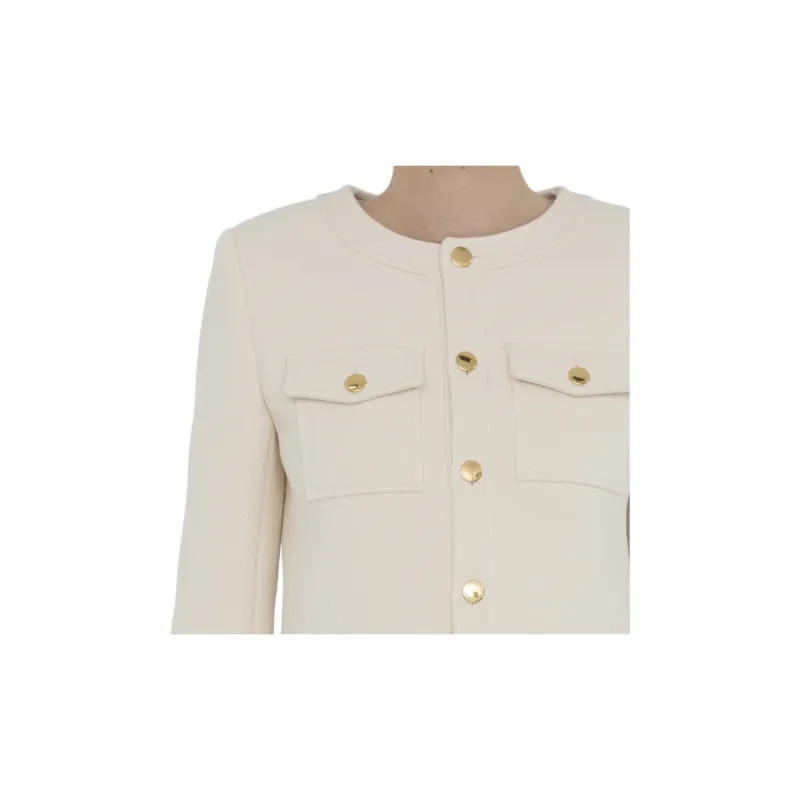 CELINE Dani Jacket In Boutis Cotton-5