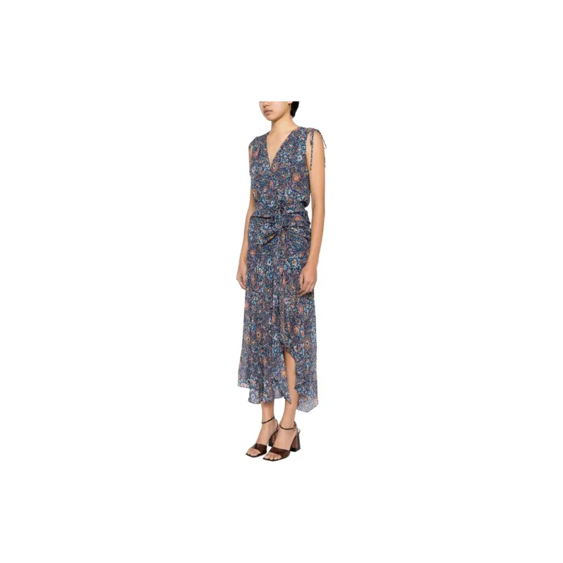 VERONICA BEARD Dovima Floral-print Dress-3