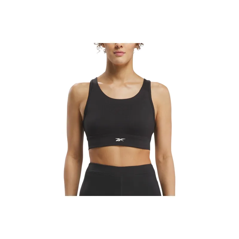 Reebok ID Train High Support Bra Sports Underwear Women's Black-2