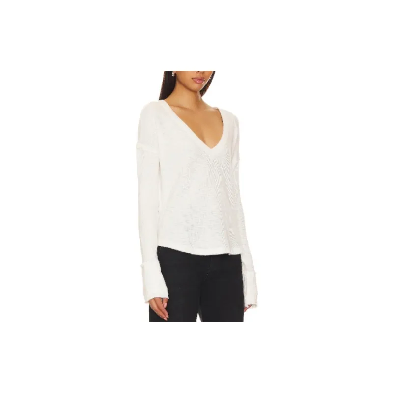 FREE PEOPLE T-Shirt Women's White-3