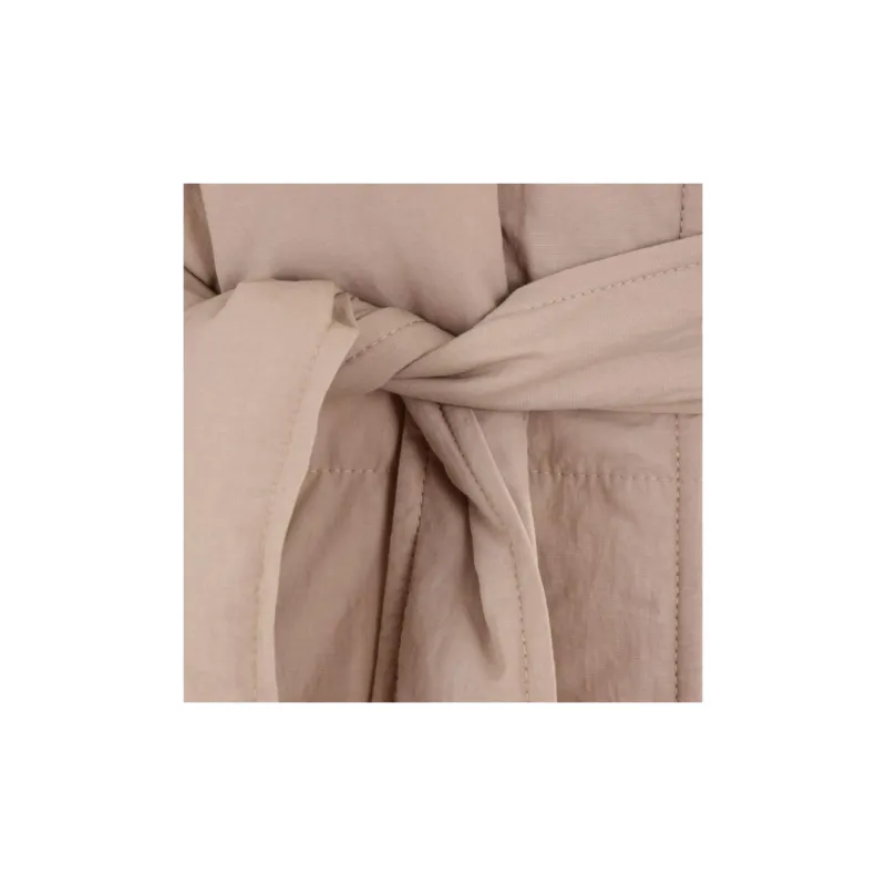 Brunello Cucinelli Belted Long Down Jacket-2
