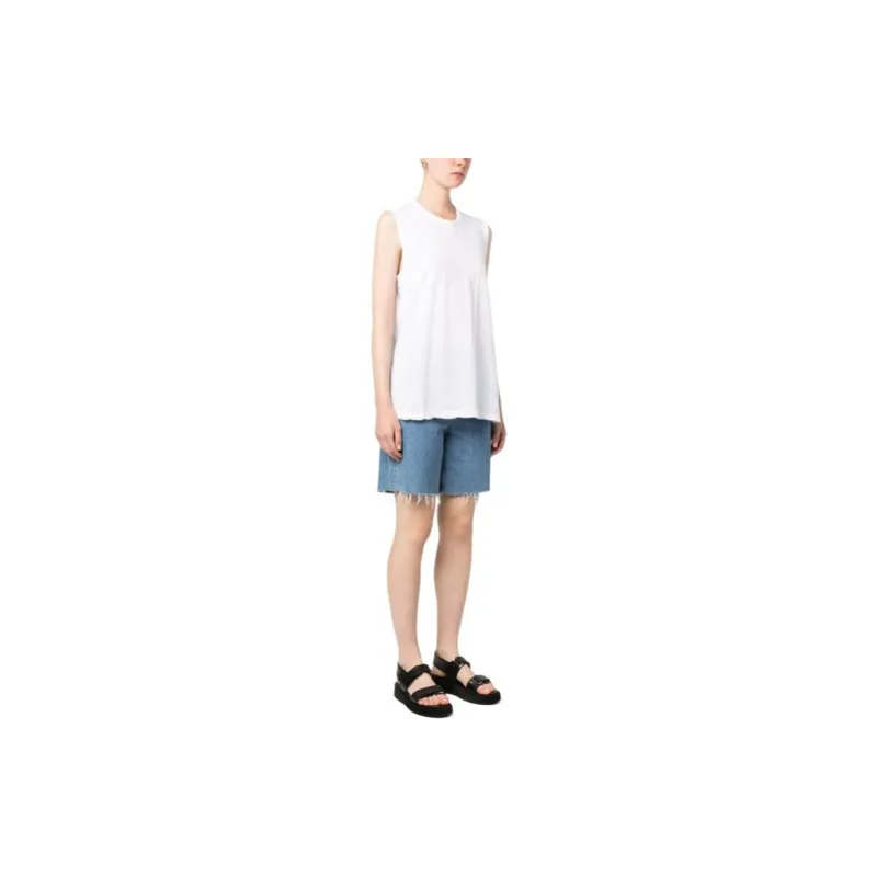 JAMES PERSE Tank Tops Women's White-2