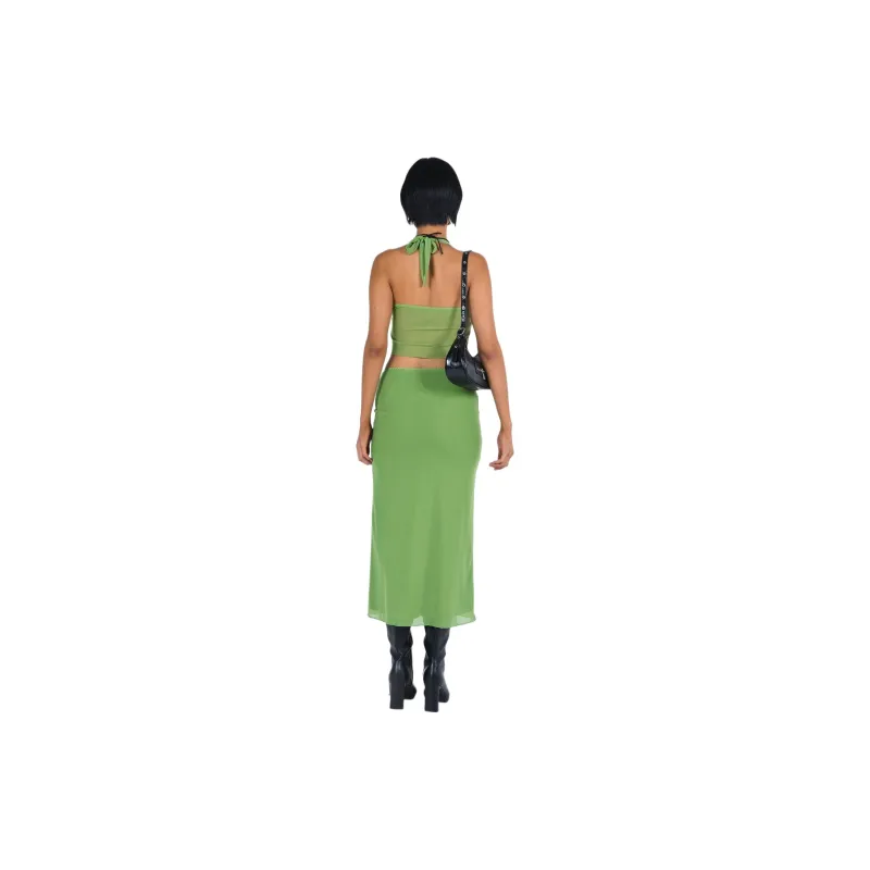 PRINCESS POLLY TAMI SET Skirt Set Women's GREEN/Green-2