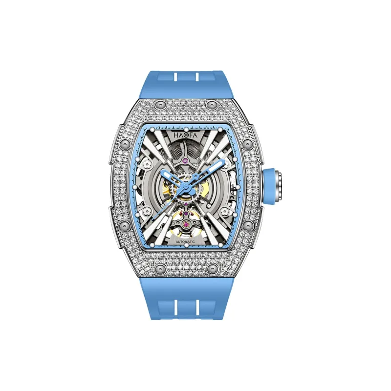 HaofaTourbillon 1907S Automatic Mechanical Movement Watch Men's Watches Cut-Out Dial-8