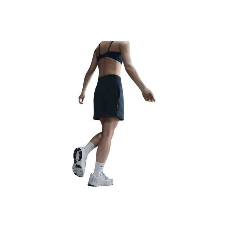 Nike Sportswear Phoenix Fleece Slim Mini Skirt Casual Short Skirts Women's Marine Blue-2