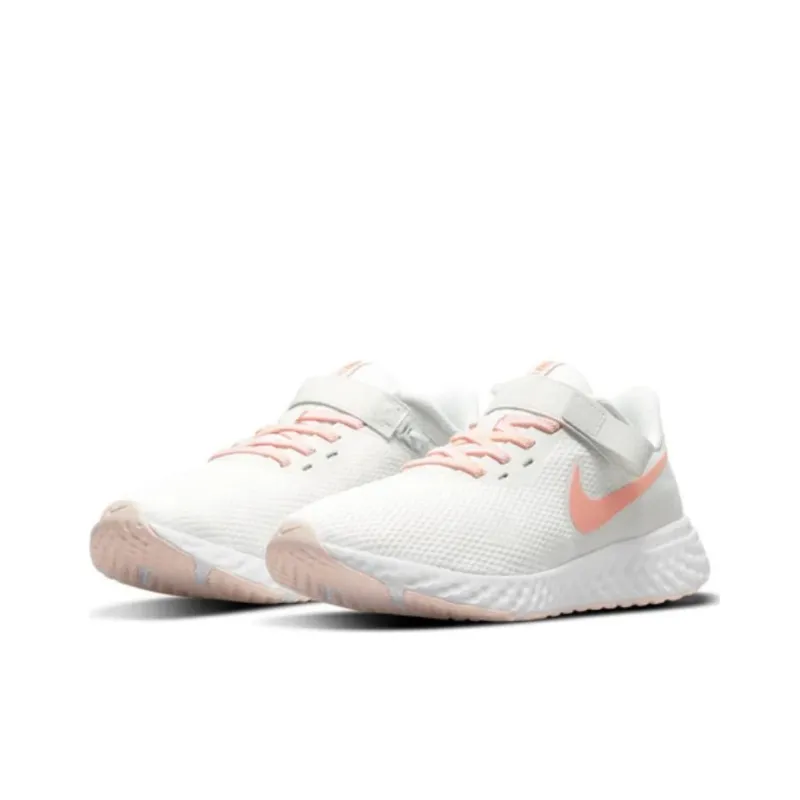 Nike Revolution 5 Flyease Sumit White Crimson Bliss Women's-2