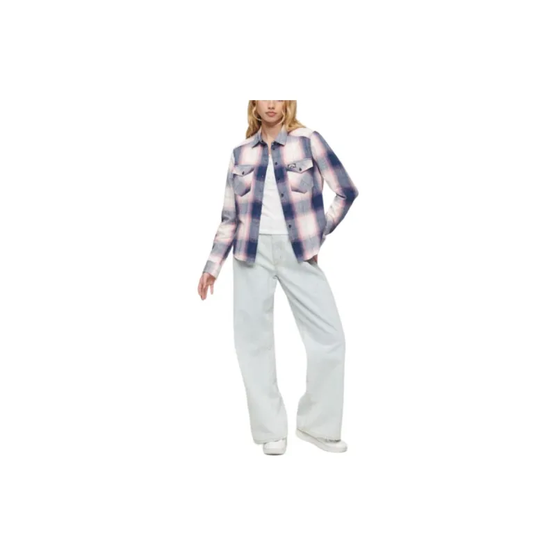 SUPERDRY Shirts Women's Purple-3