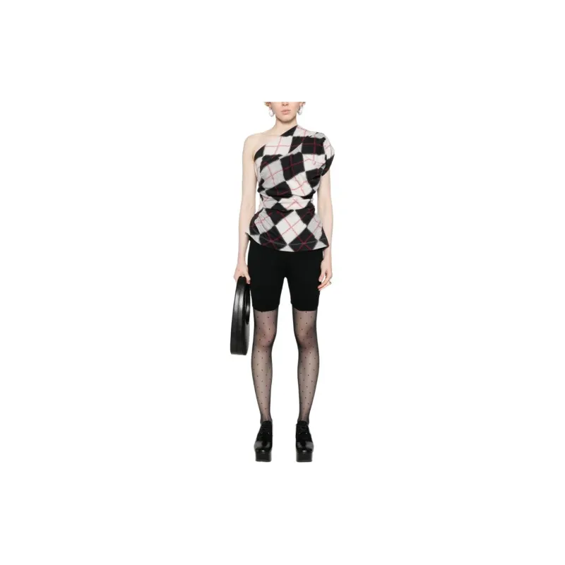Vivienne Westwood Bea Logo Embroidered Shorts-2
