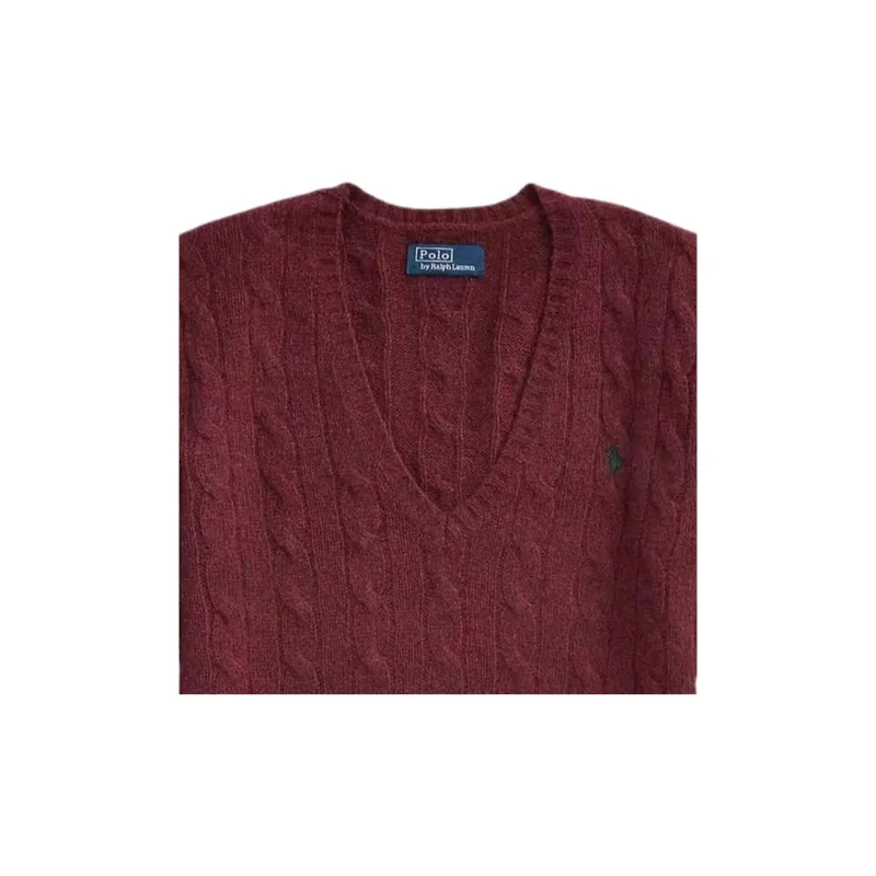 Polo Ralph Lauren Sweater Women's Burgundy-1