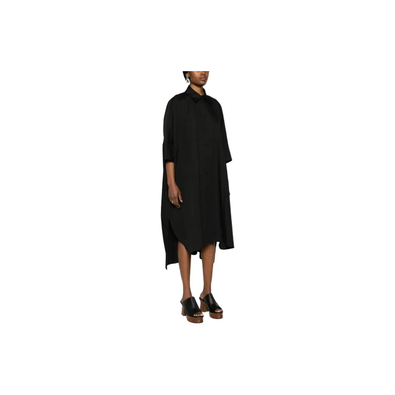 JOSEPH SS24 Long-Sleeved Dresses Women's Black-3