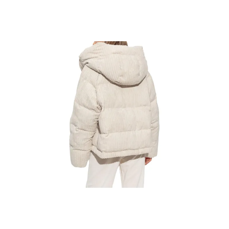 Golden Goose Hooded Padded Corduroy Jacket-3