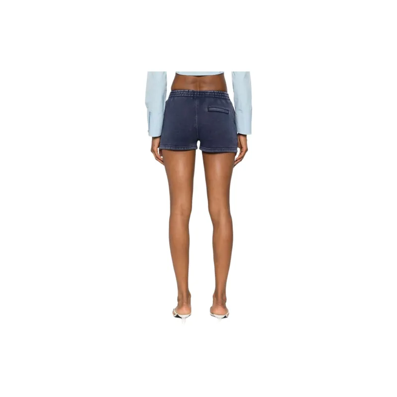 Alexander Wang Embossed logo Track Shorts-1