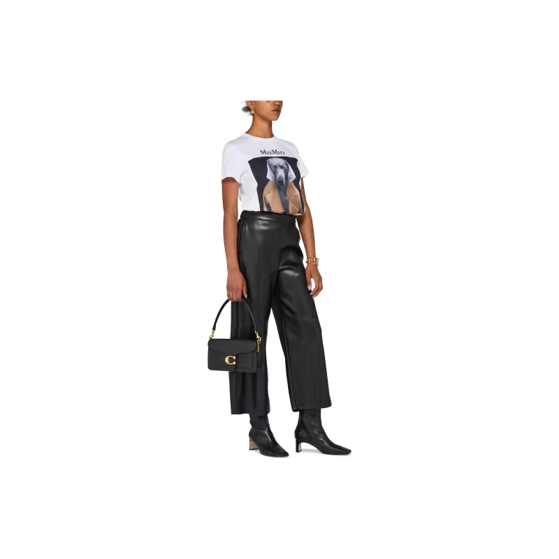 MaxMara Graphic Printed Crewneck T Shirt-6