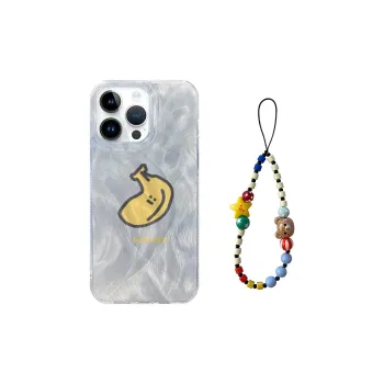 XIANGRIKE TPU Material Cute Banana Phone Case Compatible With IPhone 15/14 Plus/13/12/11/15 Pro Max/XS/XR/XS Max/8 Plus