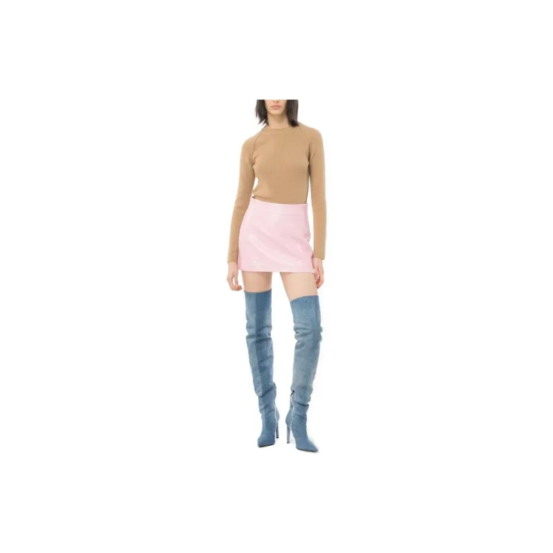 PINKO Logo plaque Ribbed knit Jumper-2