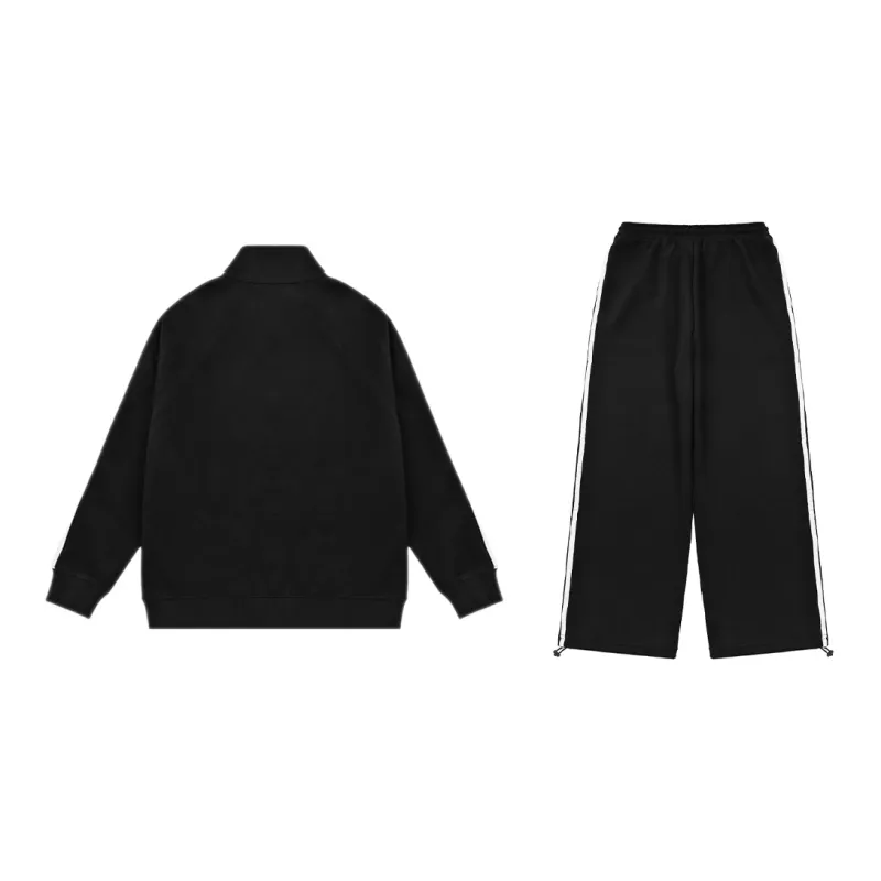 BORDERLESS BDLS Sweatshirt Set Unisex-1