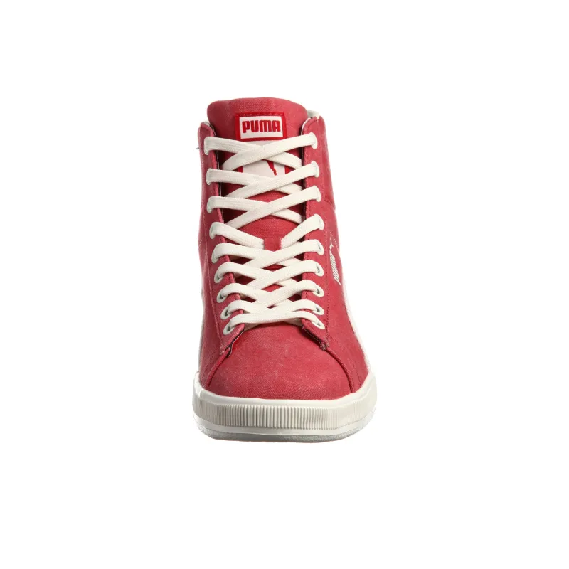 PUMA Archive Lite Mid Cushioning Breathable High-Top Skateboard Shoes Men's Red-2