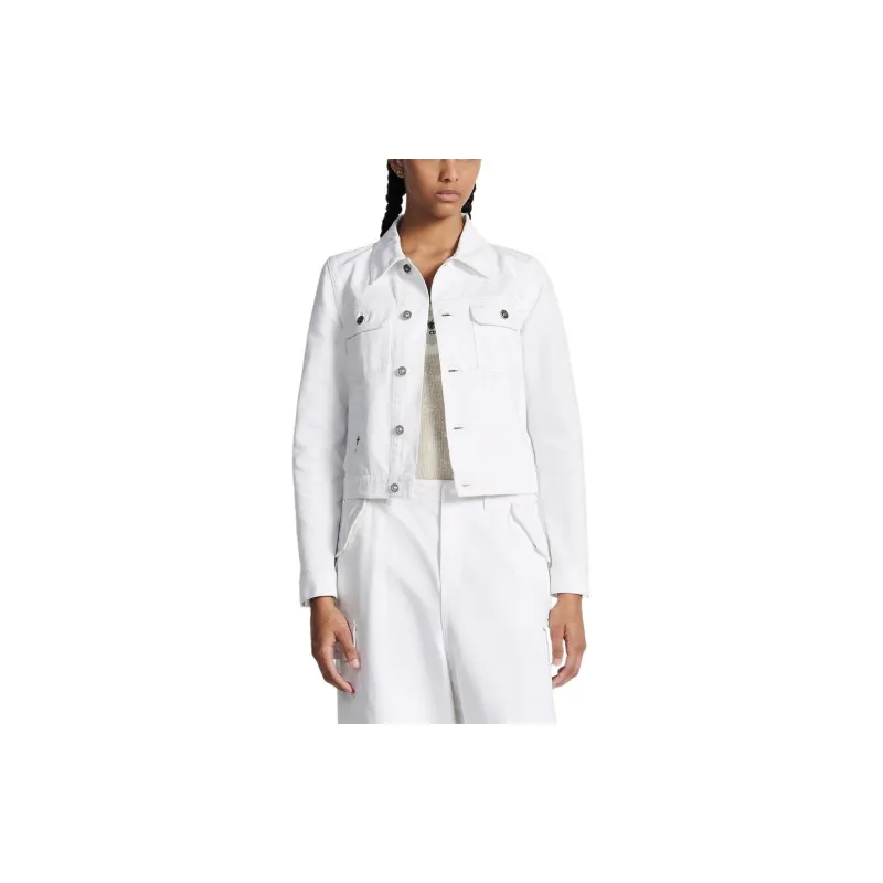 DIOR SS24 Denim Jacket Women's White-2