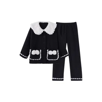 O'MESIK Pajama Set Women's Black