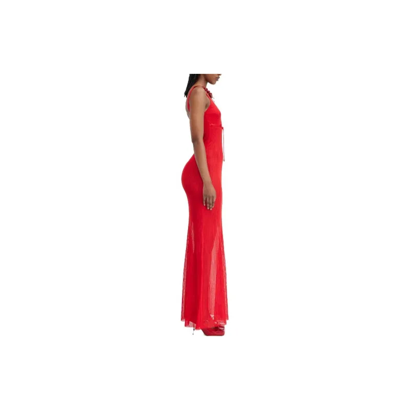 Jacquemus Belted Long Knit Dress-1