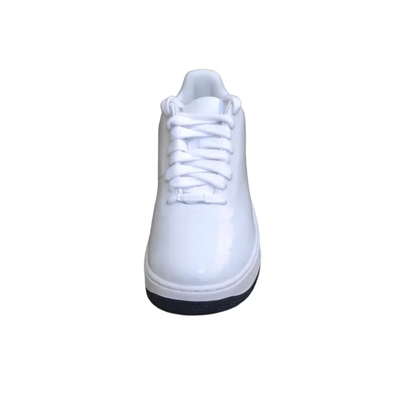 Nike Air Force 1 Low Seamless Patent White Black-1