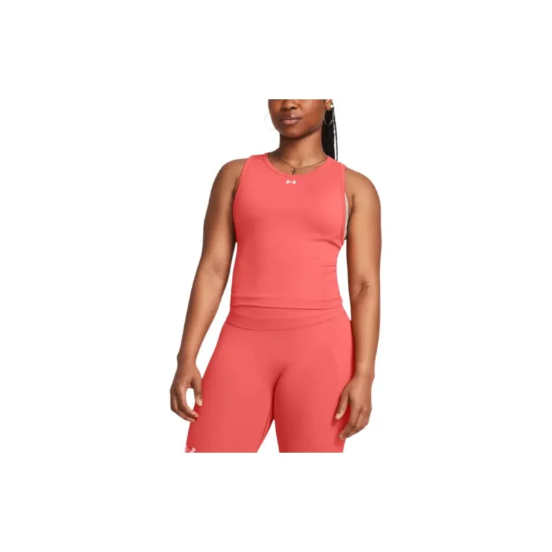 Under Armour TrainSeamless Tank Tops Women's Light Pink-2