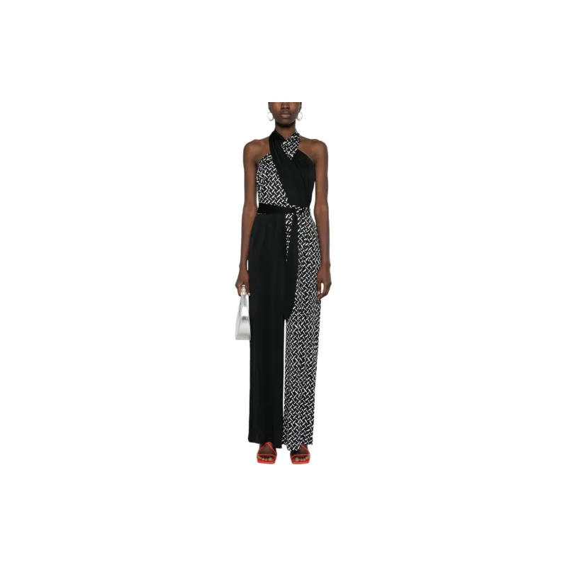 DVF Diane Von Furstenberg Cort Wide-leg Jumpsuit-1