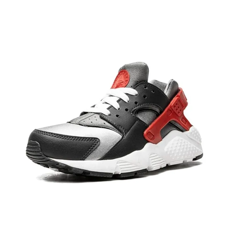 Nike Air Huarache Run Dark Grey Challenge Red-2
