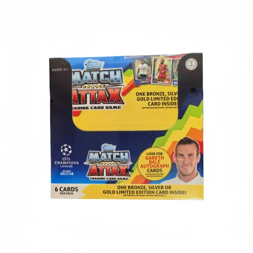 Topps 2017-18 Match Attax UEFA Champions League Game Edition Box Sports Cards Full Box