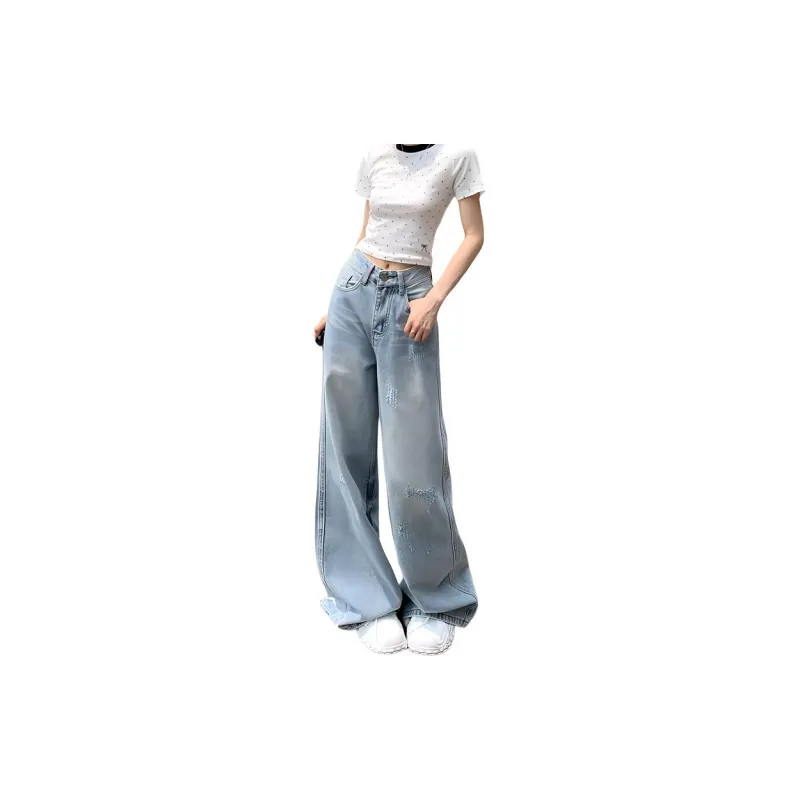 Kazakhstan Jeans Women's Light Blue-2