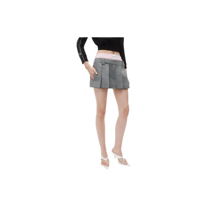 Alexander Wang Layered Pleated Skort-1
