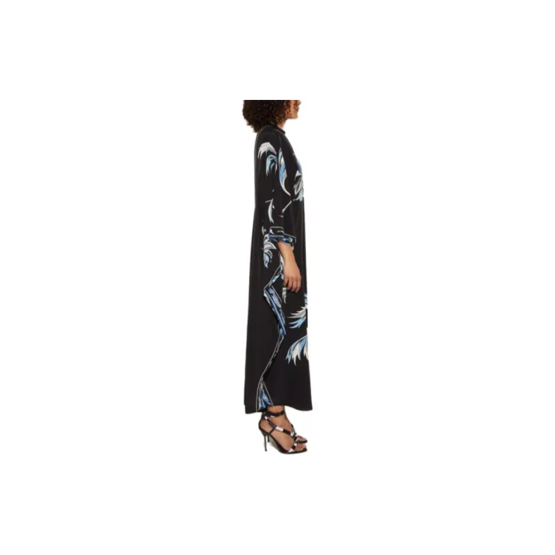 EMILIO PUCCI Dalia print Silk Kaftan Dress-2