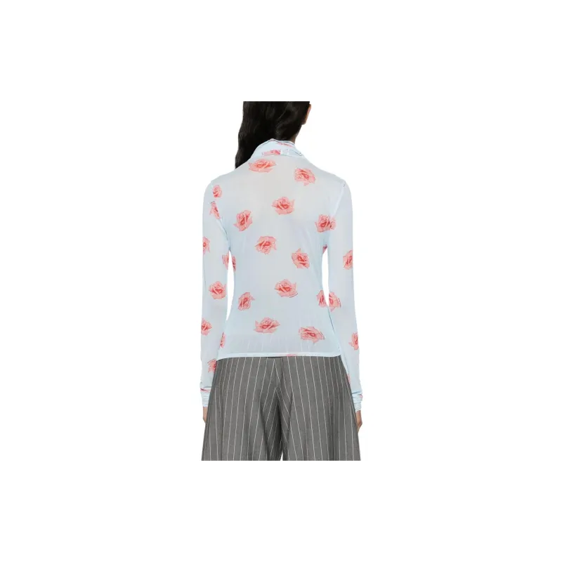 KENZO T Shirt Women's Light Blue-2
