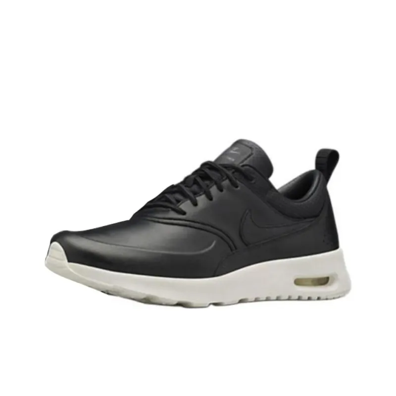 Nike Air Max Thea Anti-Slip Wear-Resistant Low-Top Casual Shoes Unisex Black-0