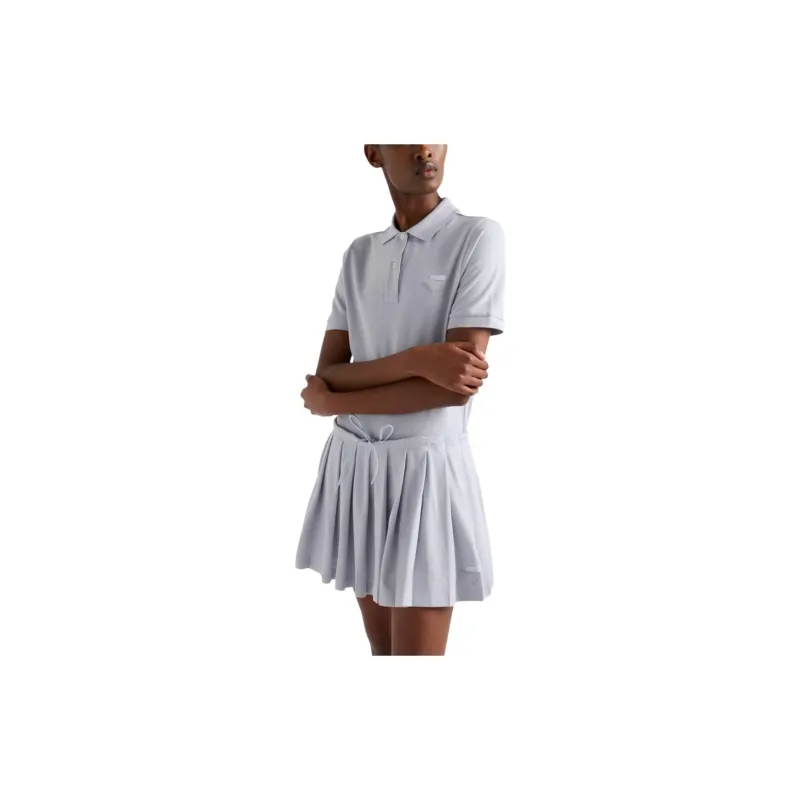 PRADA Drawstring Pleated Mini Skirt-3