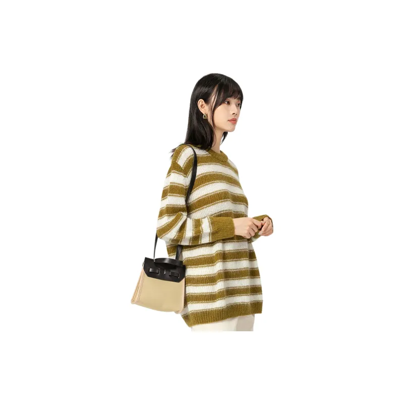 Elva' Island Sweater Women's Yellow Green-2