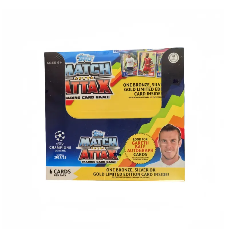 Topps 2017 18 Match Attax UEFA Champions League Game Edition, Box Sports Cards Full Box-2