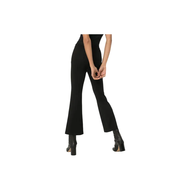 Rosetta Getty Flared Cropped Trousers-3