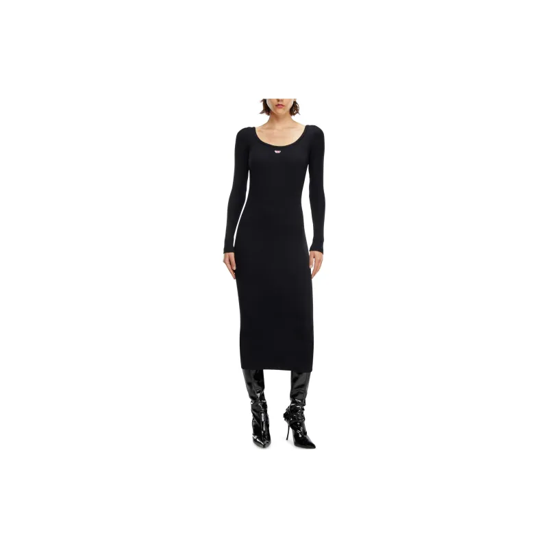 DIESEL D Ballet D Scoop Neck Midi Dress-1