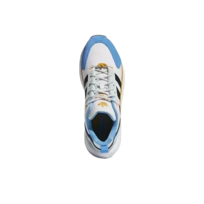 Zx 22 Adidas Originals Boost 'White Pulse Blue Gold'-3