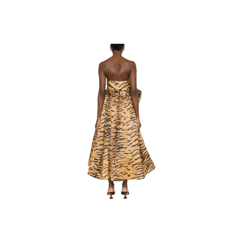 Zimmermann SS24 Sleeveless Dress Women's Camel Brown-2