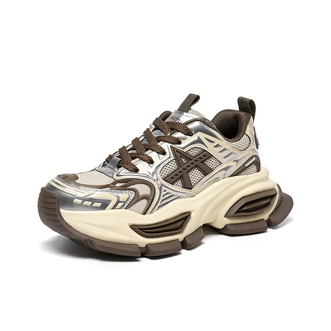 Acupuncture Mystic Realm Cushioning, Breathable, Lightweight Low Top Chunky Sneakers Unisex Black Box-8
