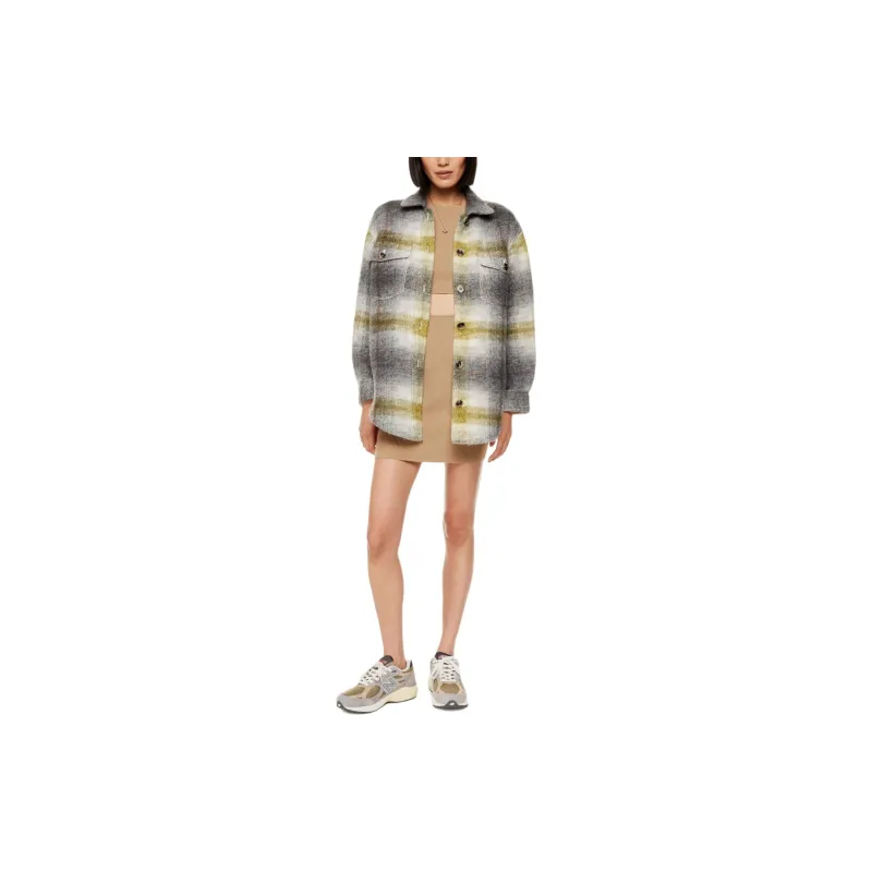 ARITZIA Wilfred Free Cut-Out Knit Mini Dress Short-Sleeved Dresses Women's Taupe Beige-2