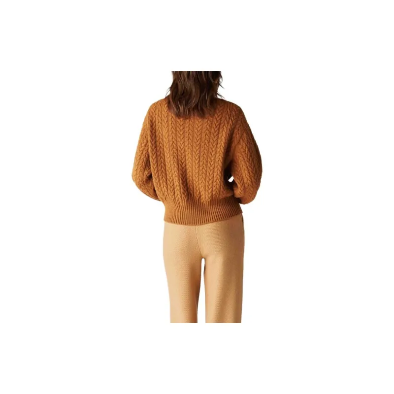 Loro Piana FW23 Sweater Women's Dark Camel-3